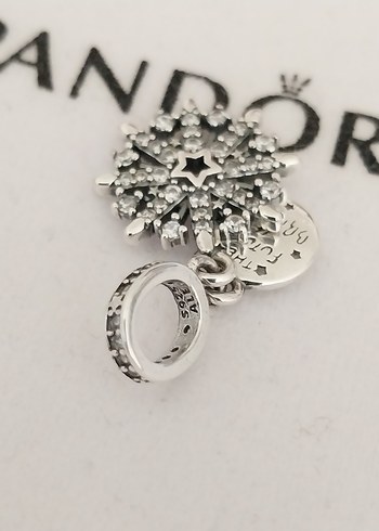 Işıltılı Havai Fişek Çift Sallantılı Charm - Görsel 4