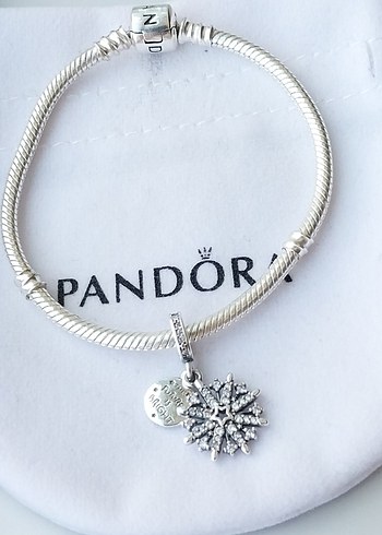 Işıltılı Havai Fişek Çift Sallantılı Charm - Görsel 6