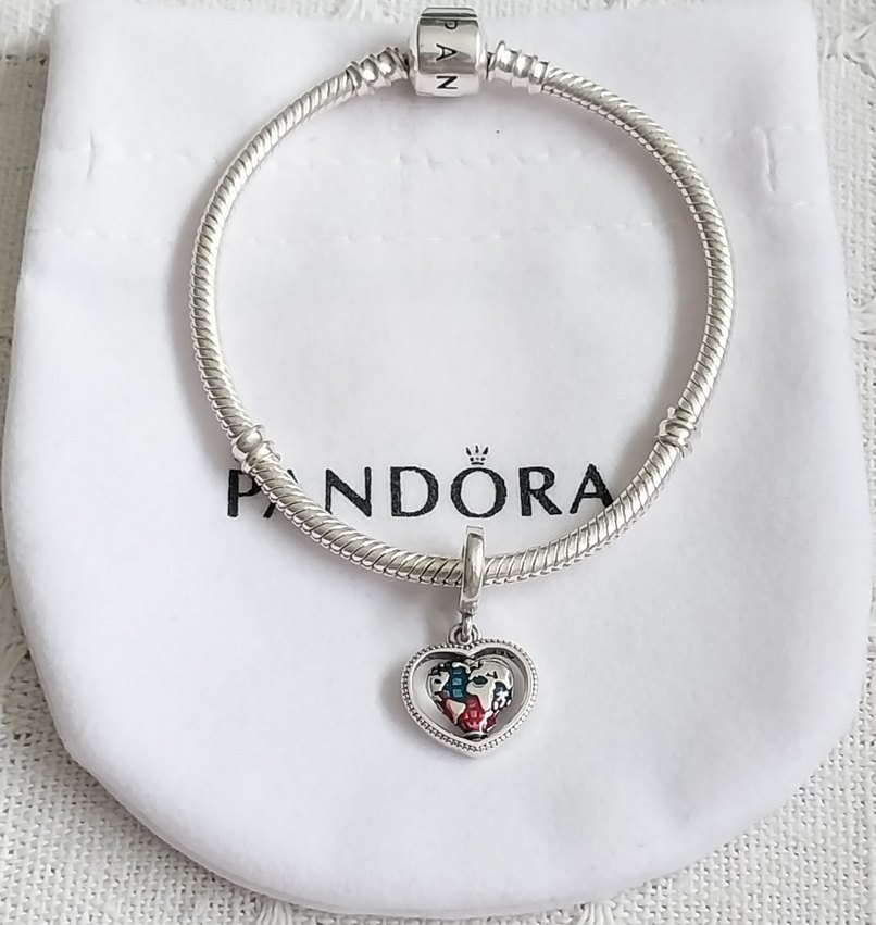 AİLE VE DÖNEN KÜRE KALP CHARM - Görsel 5