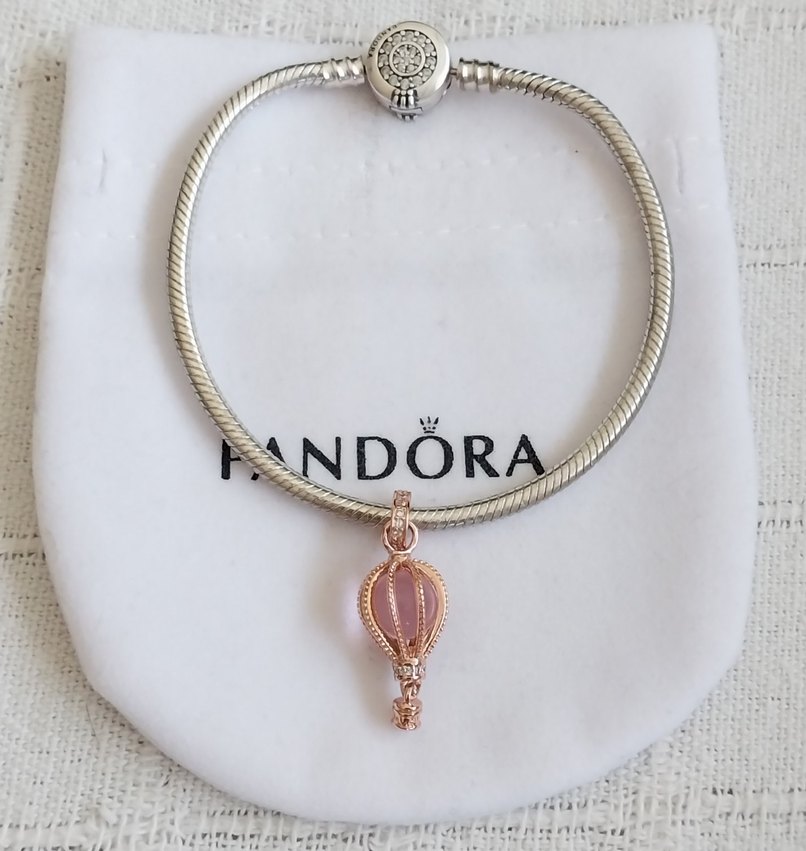 PEMBE SICAK HAVA BALONU CHARM - Görsel 5