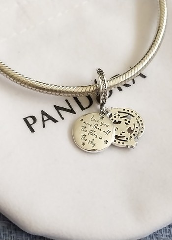 Pandora İKİ RENKLİ KAYAN YILDIZ CHARM