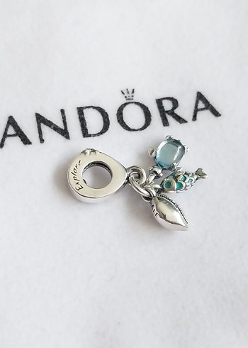 BALIK, DENİZ KAPLUMBAĞASI VE DENİZ KABUĞU ÜÇLÜ SALLANTILI CHARM - Görsel 5