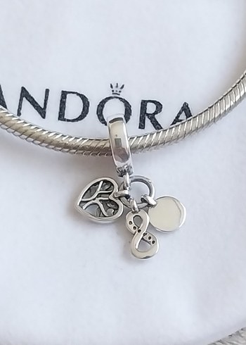 Sonsuz Aile Sevgisi Üçlü Sallantılı Charm - Görsel 3