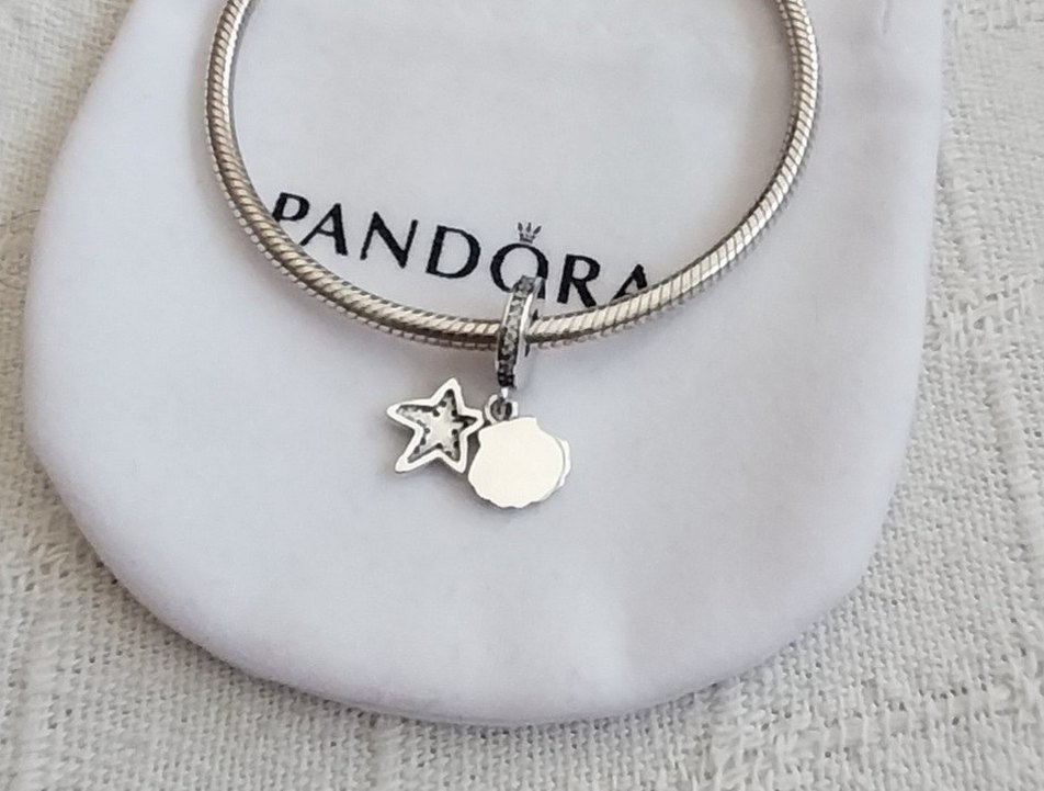 TROPİKAL DENİZ YILDIZI VE DENİZ KABUĞU SALLANTILI CHARM - Görsel 4