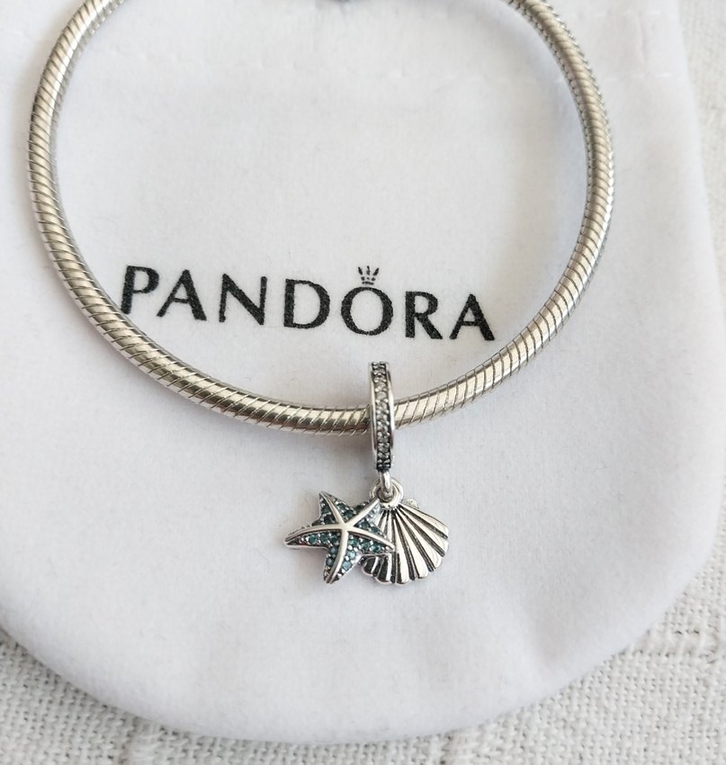 TROPİKAL DENİZ YILDIZI VE DENİZ KABUĞU SALLANTILI CHARM - Görsel 3