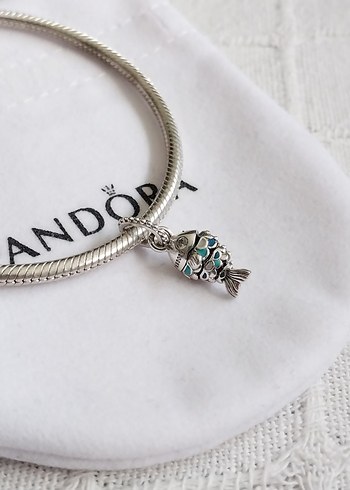 MAVİ PULLU BALIK CHARM - Görsel 7