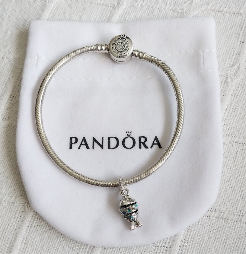 MAVİ PULLU BALIK CHARM - Görsel 5