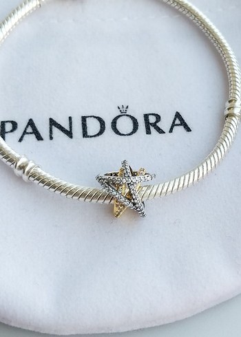 IŞILTILI ÇAPRAZ YILDIZ CHARM - Görsel 5