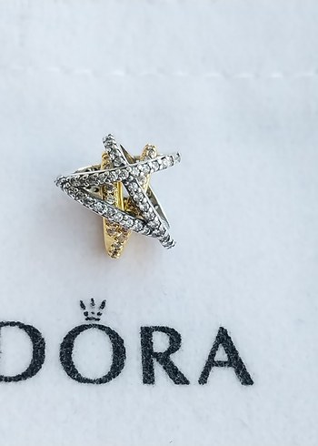 IŞILTILI ÇAPRAZ YILDIZ CHARM - Görsel 3