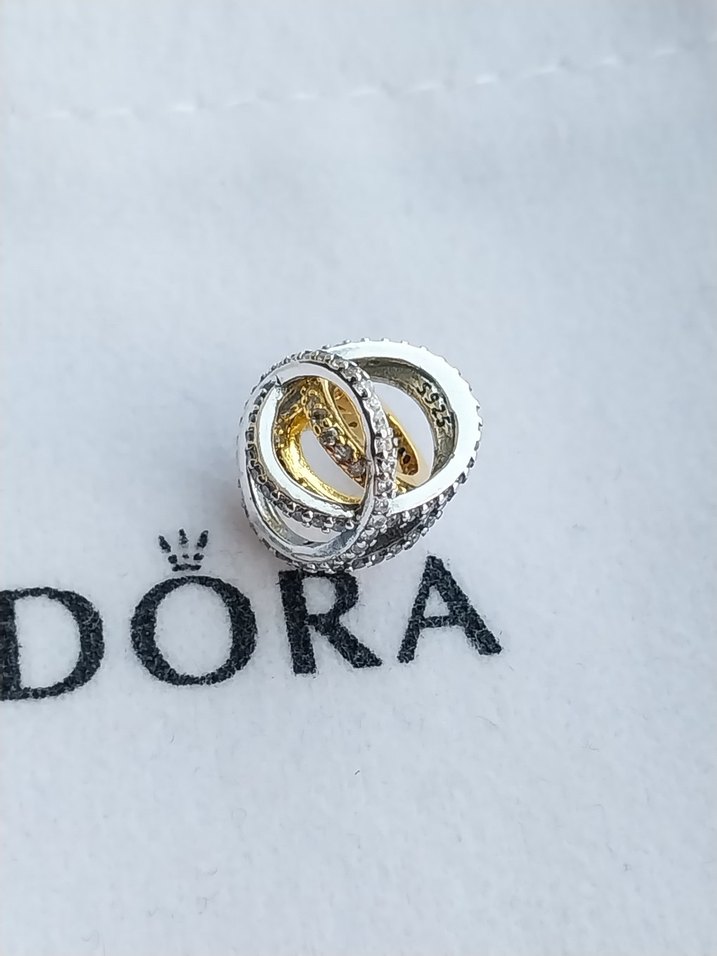 IŞILTILI ÇAPRAZ YILDIZ CHARM - Görsel 4