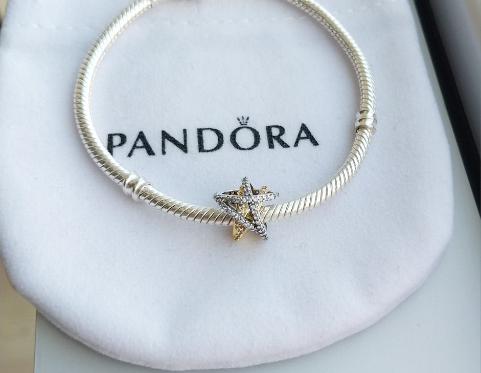 IŞILTILI ÇAPRAZ YILDIZ CHARM - Görsel 5