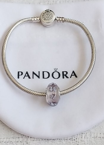 Tatlı Kelebekler Murano Cam Charm - Görsel 6