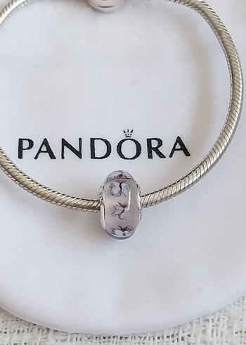 Tatlı Kelebekler Murano Cam Charm - Görsel 5