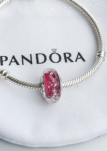 FANTASTİK PEMBE MURANO CHARM - Görsel 4