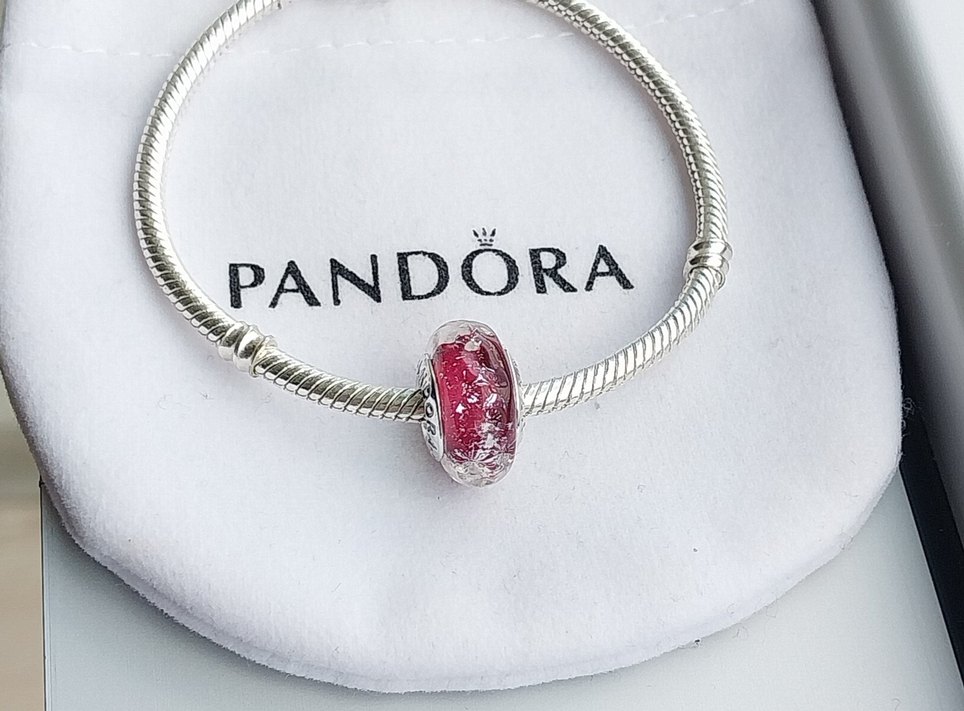 FANTASTİK PEMBE MURANO CHARM - Görsel 4