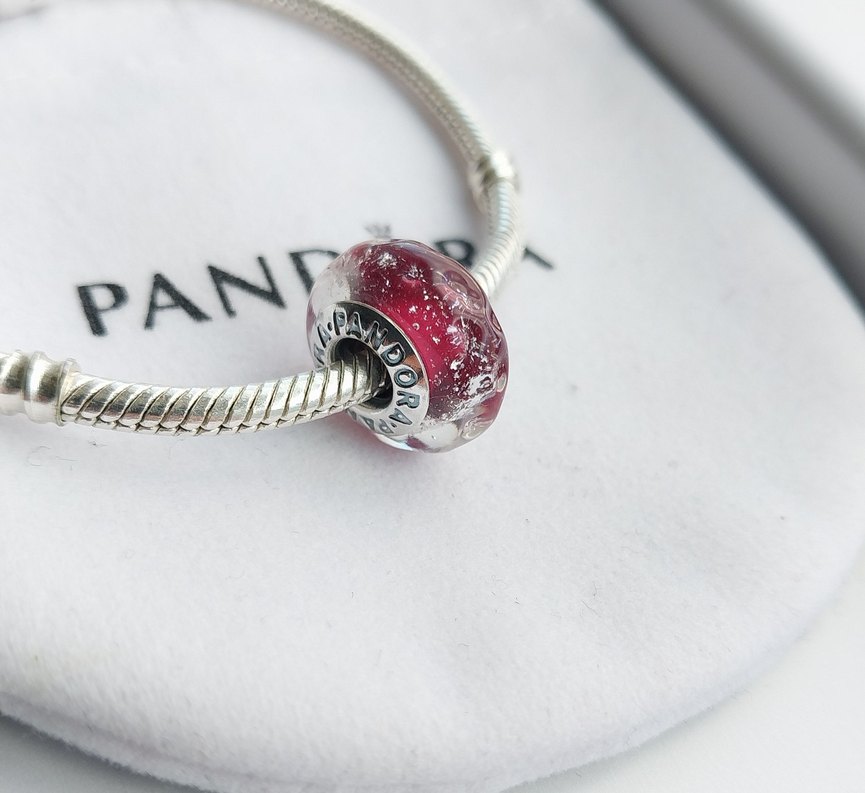 FANTASTİK PEMBE MURANO CHARM - Görsel 2