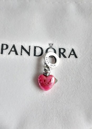 AŞK İKSİRİ MURANO CAM KALP SARKAN CHARM - Görsel 4