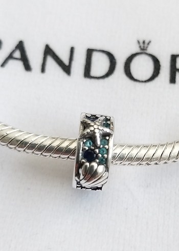 Tropikal Deniz Yıldızı ve Deniz Kabuğu Klips Charm - Görsel 2