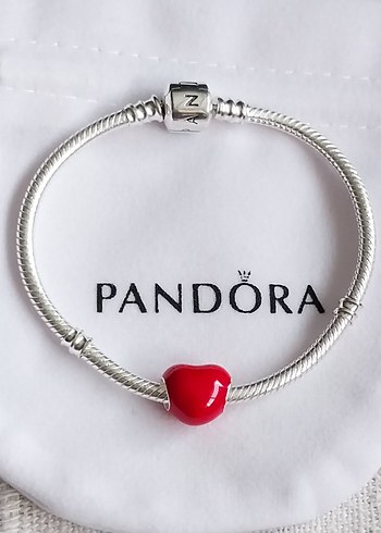 Metalik Kırmızı Kalp Charm - Görsel 7