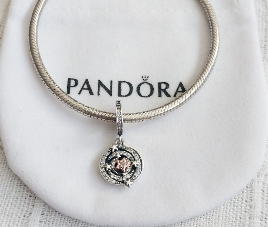 İKİ RENKLİ KAYAN YILDIZ ÇİFT SALLANTILI CHARM - Görsel 2