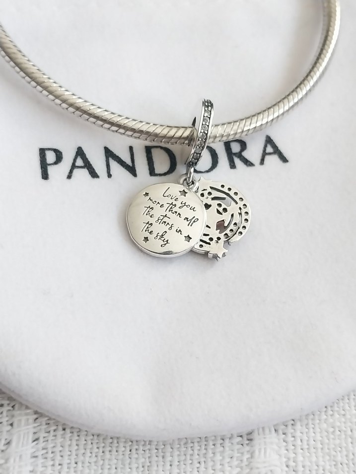 İKİ RENKLİ KAYAN YILDIZ ÇİFT SALLANTILI CHARM - Görsel 5