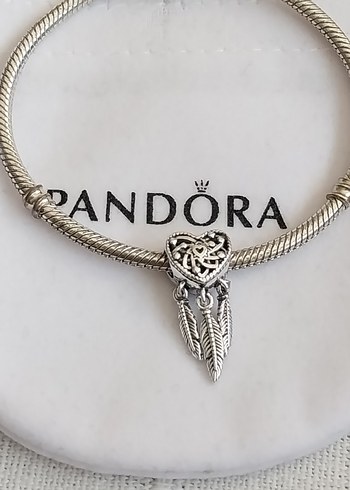 KAFES İŞİ DÜŞ KAPANI KALP VE ÜÇ YAPRAK CHARM - Görsel 6