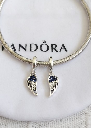 Işıltılı Ayrılabilir Melek Kanatları Sallantılı Charm - Görsel 2