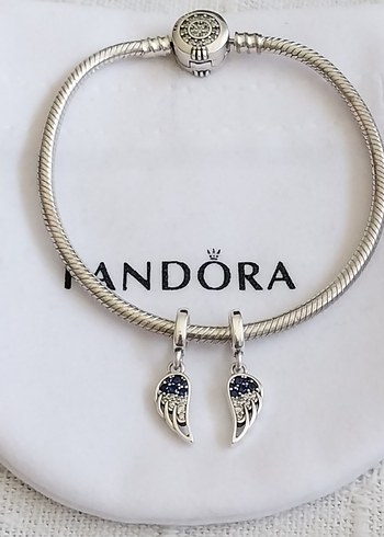 Işıltılı Ayrılabilir Melek Kanatları Sallantılı Charm - Görsel 6