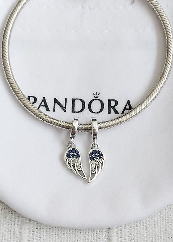 Işıltılı Ayrılabilir Melek Kanatları Sallantılı Charm - Görsel 5