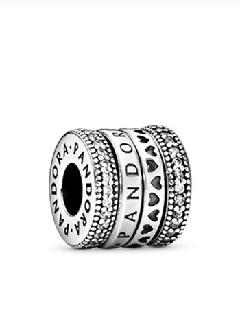 PANDORA DÖNEN LOGOLU CHARM