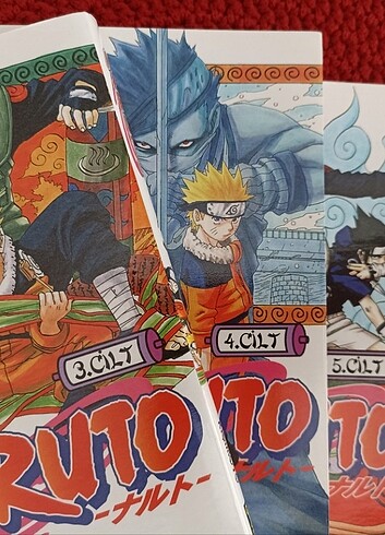 Naruto Manga 3-4-5