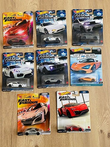 Hot Wheels Premium Fast & Furious lot