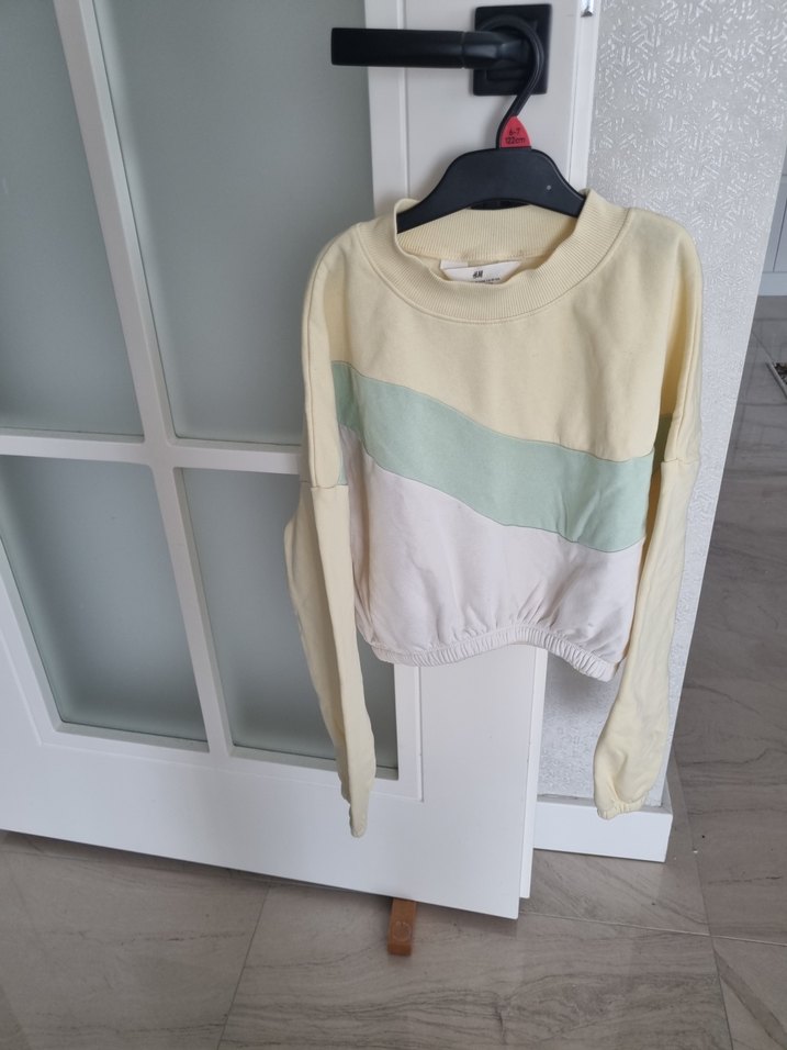 çocuk Pastel Renkli Pamuklu Sweatshirt - Görsel 2