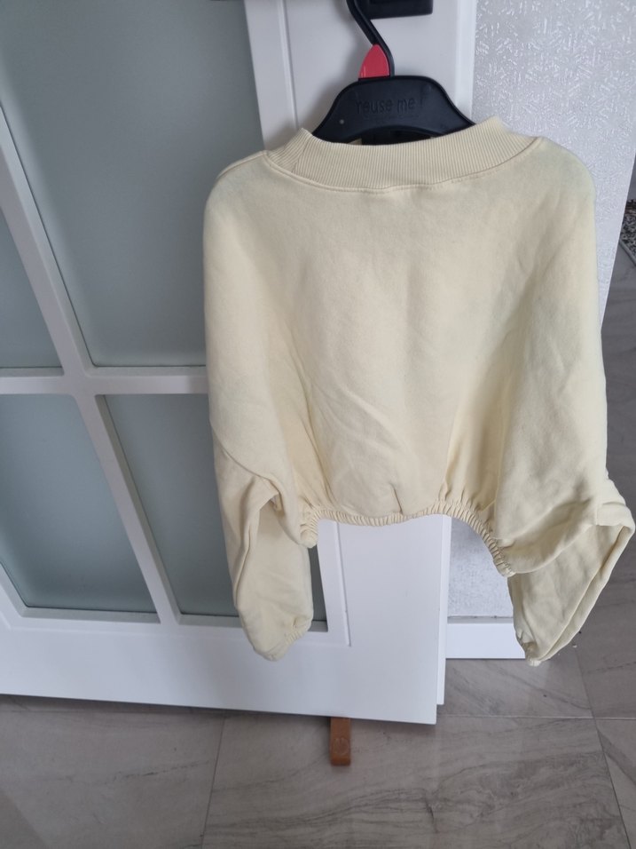 çocuk Pastel Renkli Pamuklu Sweatshirt - Görsel 4