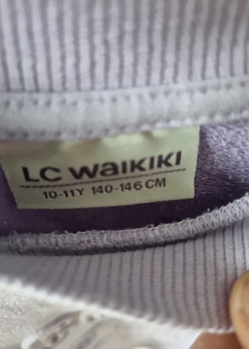 Mor Rahat Kesim cocuk Sweatshirt - Görsel 2