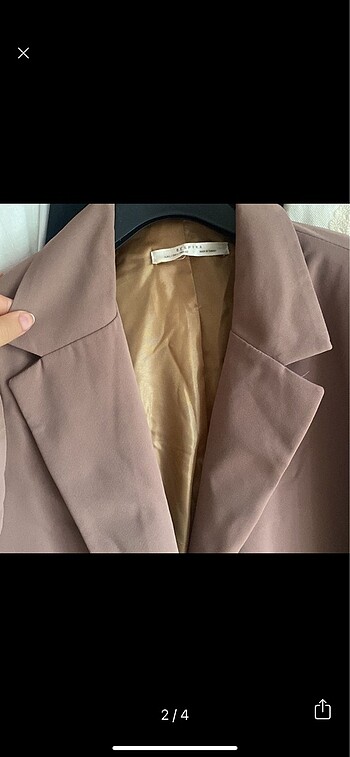 Mango Kahve blazer