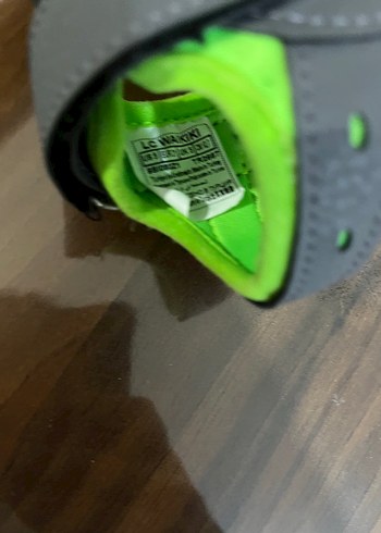 LC Waikiki Gri ve Yeşil Erkek Çocuk Cırt Cırtlı Sandalet