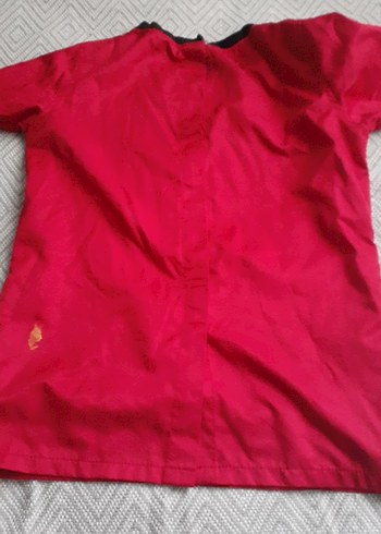 Kırmızı Baskılı boyama Önlüğü - Görsel 6