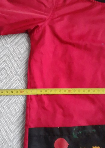 Kırmızı Baskılı boyama Önlüğü - Görsel 13