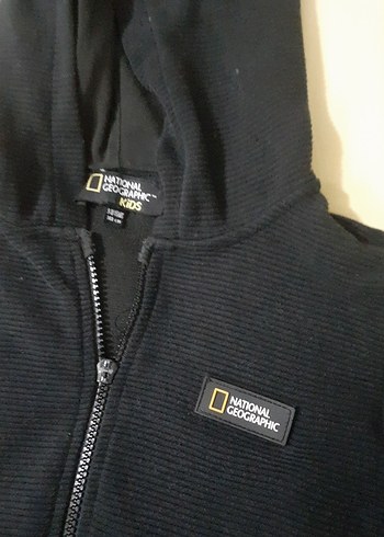 Erkek Kapüşonlu Fermuarlı Siyah Sweatshirt - Görsel 2