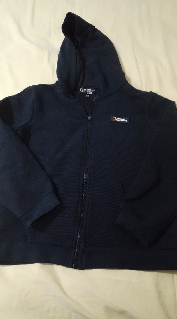 Erkek Kapüşonlu Fermuarlı Siyah Sweatshirt - Görsel 4