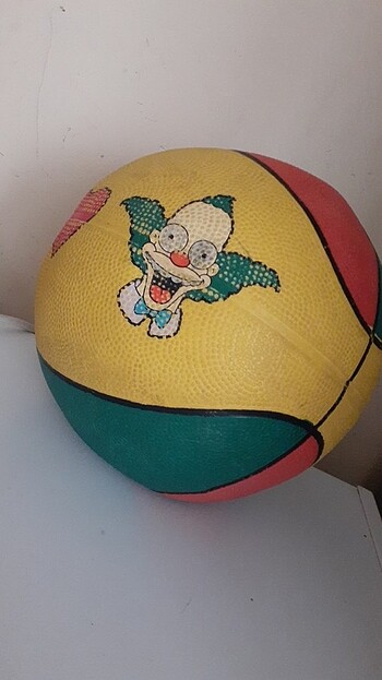 renkli basketbol topu