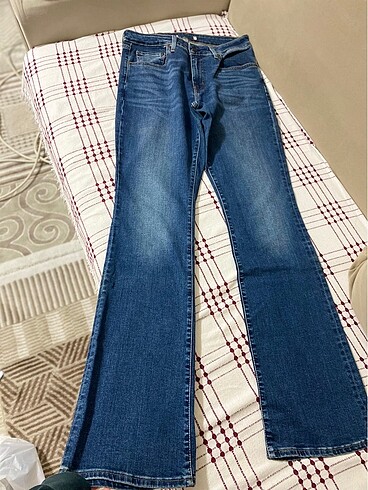 diğer Beden mavi Renk Orijinal levis flare jean