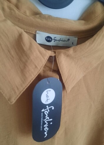 Zara Kadın bej kahverengi gömlek tunik pantolon ikili takım
