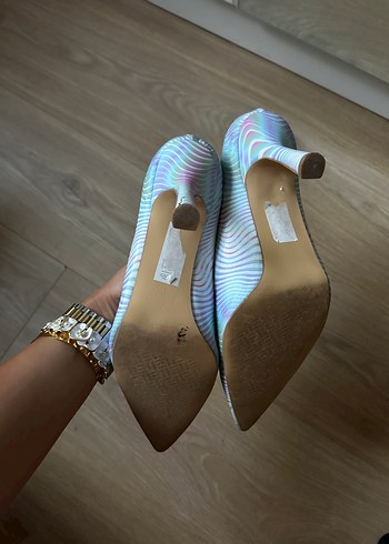 Kadın Zarif Elle Stiletto Topuklu Ayakkabı #elle - Görsel 9