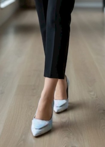 Kadın Zarif Elle Stiletto Topuklu Ayakkabı #elle - Görsel 2