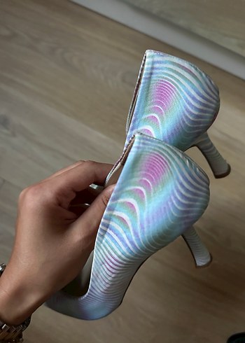 Kadın Zarif Elle Stiletto Topuklu Ayakkabı #elle - Görsel 14