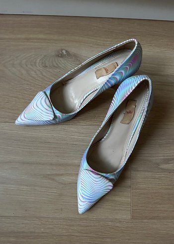 Kadın Zarif Elle Stiletto Topuklu Ayakkabı #elle - Görsel 7