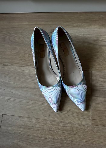 Kadın Zarif Elle Stiletto Topuklu Ayakkabı #elle - Görsel 12