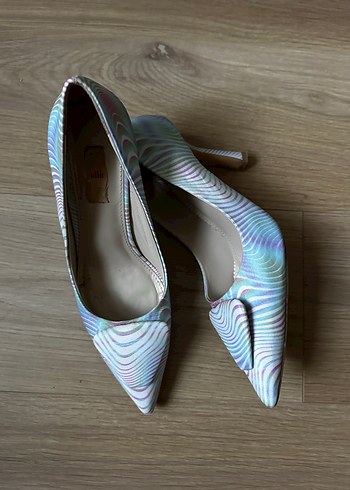 Kadın Zarif Elle Stiletto Topuklu Ayakkabı #elle - Görsel 16